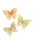 Pastel Shimmer Butterfly Wall Accents