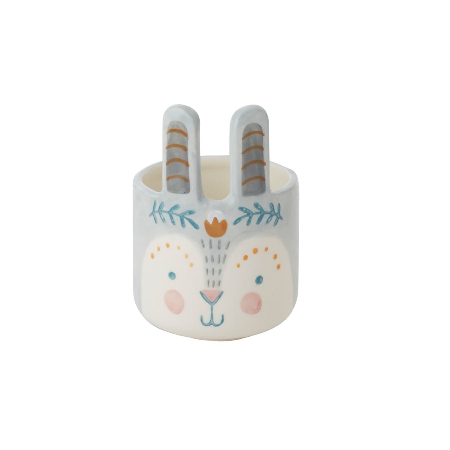 Pot Lapin Boho Bleu - Petit