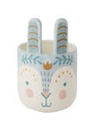Maceta Conejito Boho Azul - Grande
