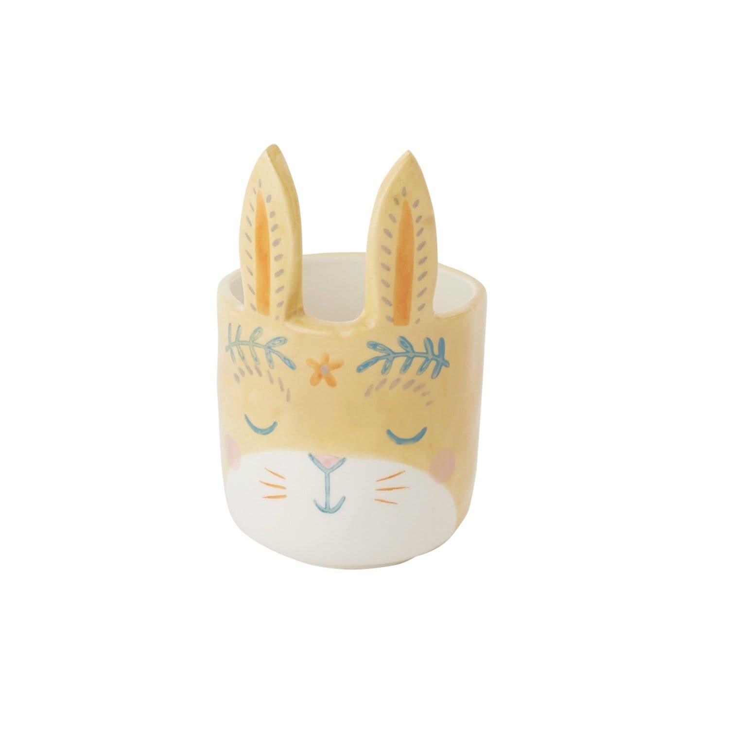 Pot Lapin Boho Jaune - Petit