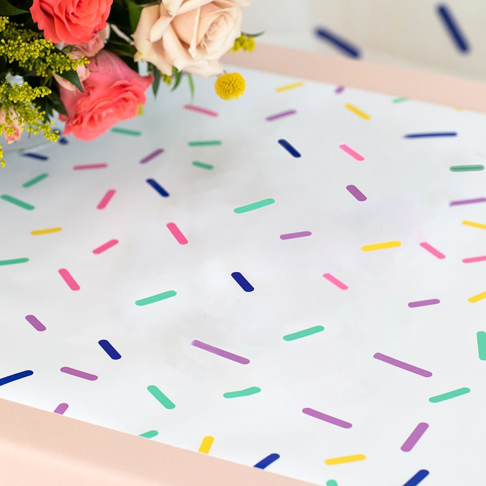 Chemin de table Rainbow Sprinkles