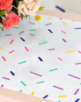 Chemin de table Rainbow Sprinkles