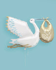 Jumbo It's a Boy Stork Foil Balloon
