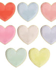 Assiettes Coeur Party Palette - Grandes
