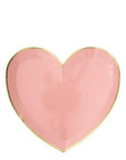 Platos de corazón de paleta de fiesta - Pequeños