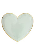 Platos de corazón de paleta de fiesta - Pequeños