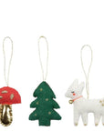 Felt Woodland Ornaments