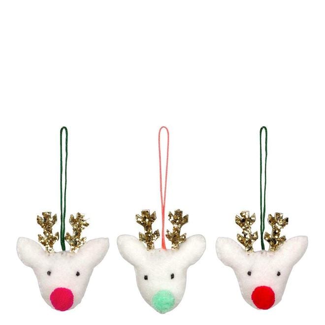 Felt Reindeer Ornaments