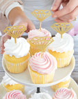 She's A Gem Cupcak Toppers
