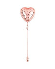 Rose Gold Heart Tea Infuser