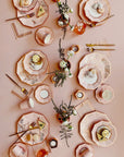 Pink and Rose Gold Fancy Party Plates