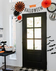 Lona vintage de lona Boo de Halloween