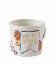 Olla de cerámica de mamás fuertes