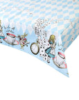 Nappe de table en papier du pays des merveilles