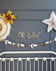 Oh Baby Moon and Stars Banner Set