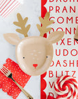 Rudolph the Reindeer Plates
