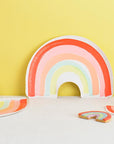 Assiettes arc-en-ciel - Grandes