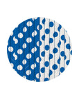 Blue Dots Paper Straws