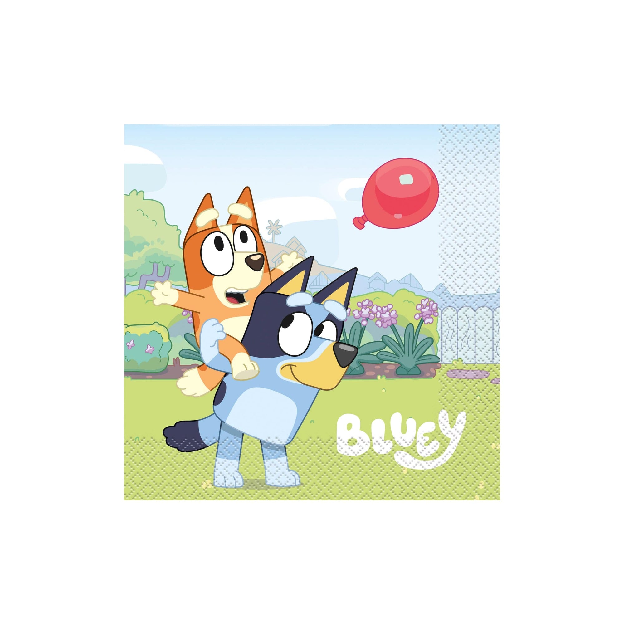 Serviettes Bluey et Bingo - Grandes