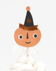 Vintage Jack O Lantern Cupcake Topper