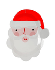 Die-Cut Santa Plates