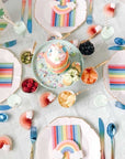 Peach Ombre Rainbow Garland