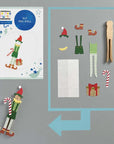 Make Your Own Elf Peg Doll Kit