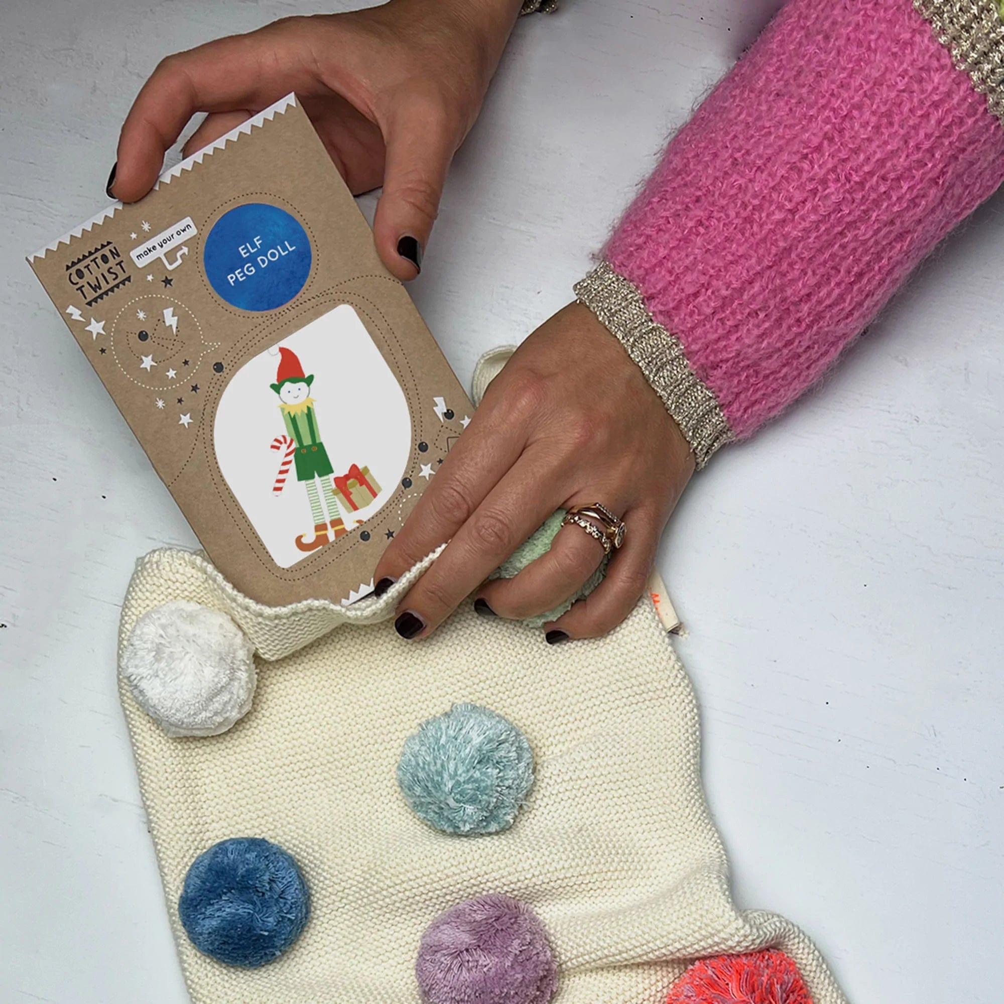 Fabriquez votre propre kit de poupée Elf Peg