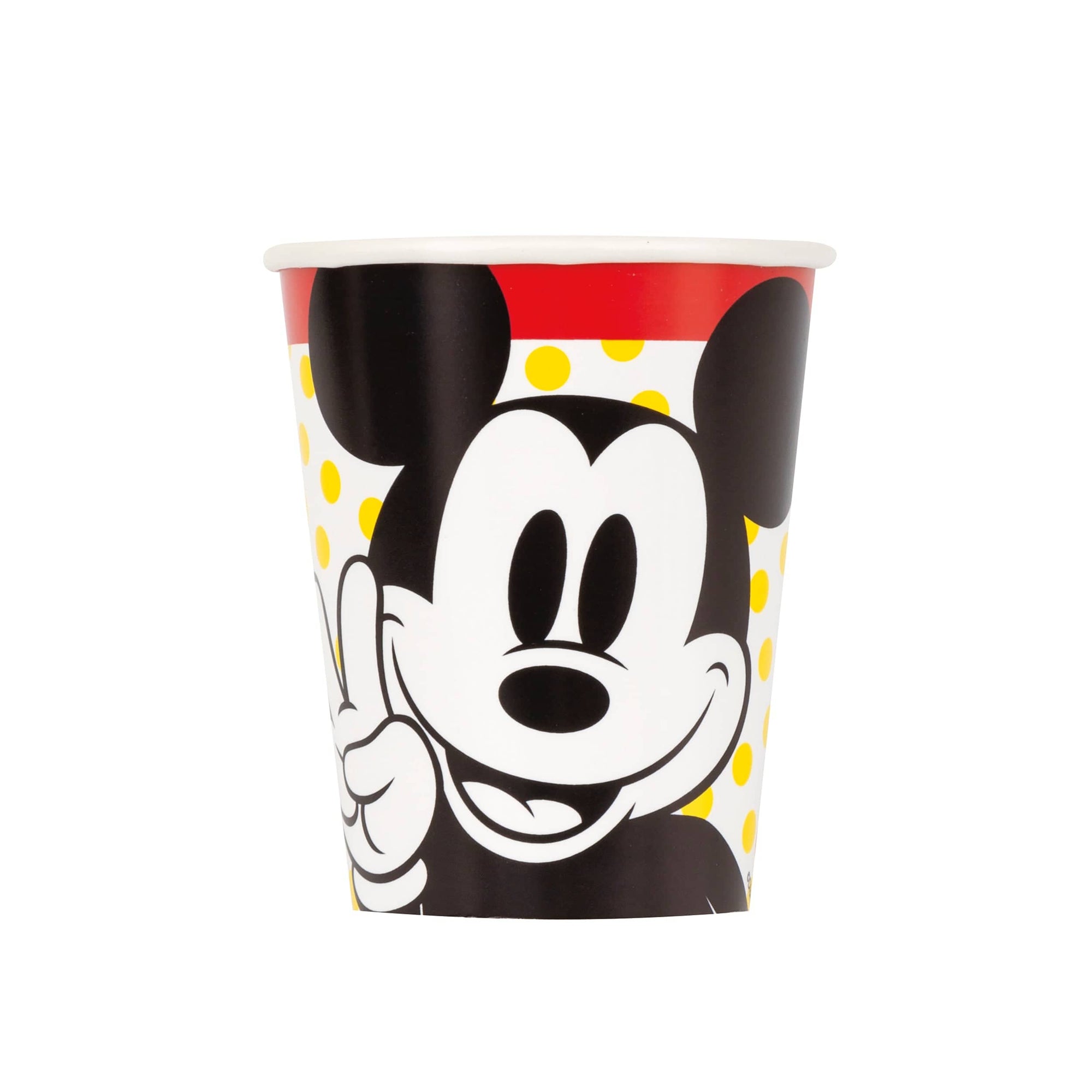 Classic Mickey Mouse Birthday Cups