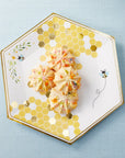 Platos de abeja en forma de panal - Grandes