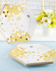 Platos de abeja en forma de panal - Grandes