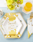 Platos de abeja en forma de panal - Grandes
