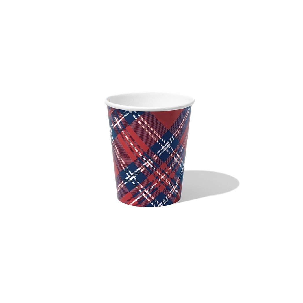 Plaid Party Cups