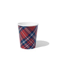 Plaid Party Cups