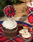 Plaid Cups