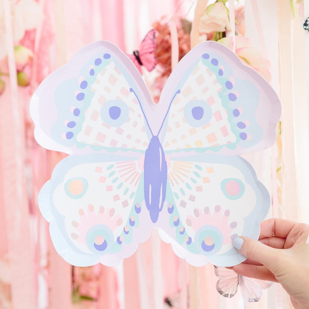 Flutter Butterfly Plates