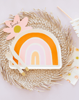 Boho Rainbow Plates