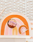 Boho Rainbow Plates