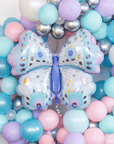 Ballon en aluminium papillon flottant