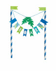 Roar Bunting Cake Topper