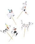 Party Pup Cupcake Toppers