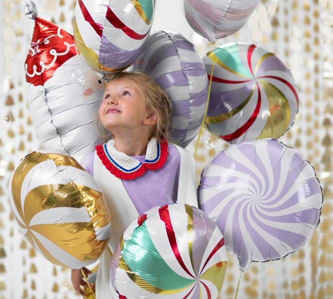 Gold Candy Foil Balloon