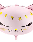 Pink Cat Foil Balloon