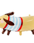 Dachshund Foil Balloon