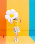 Ballon en aluminium marguerite