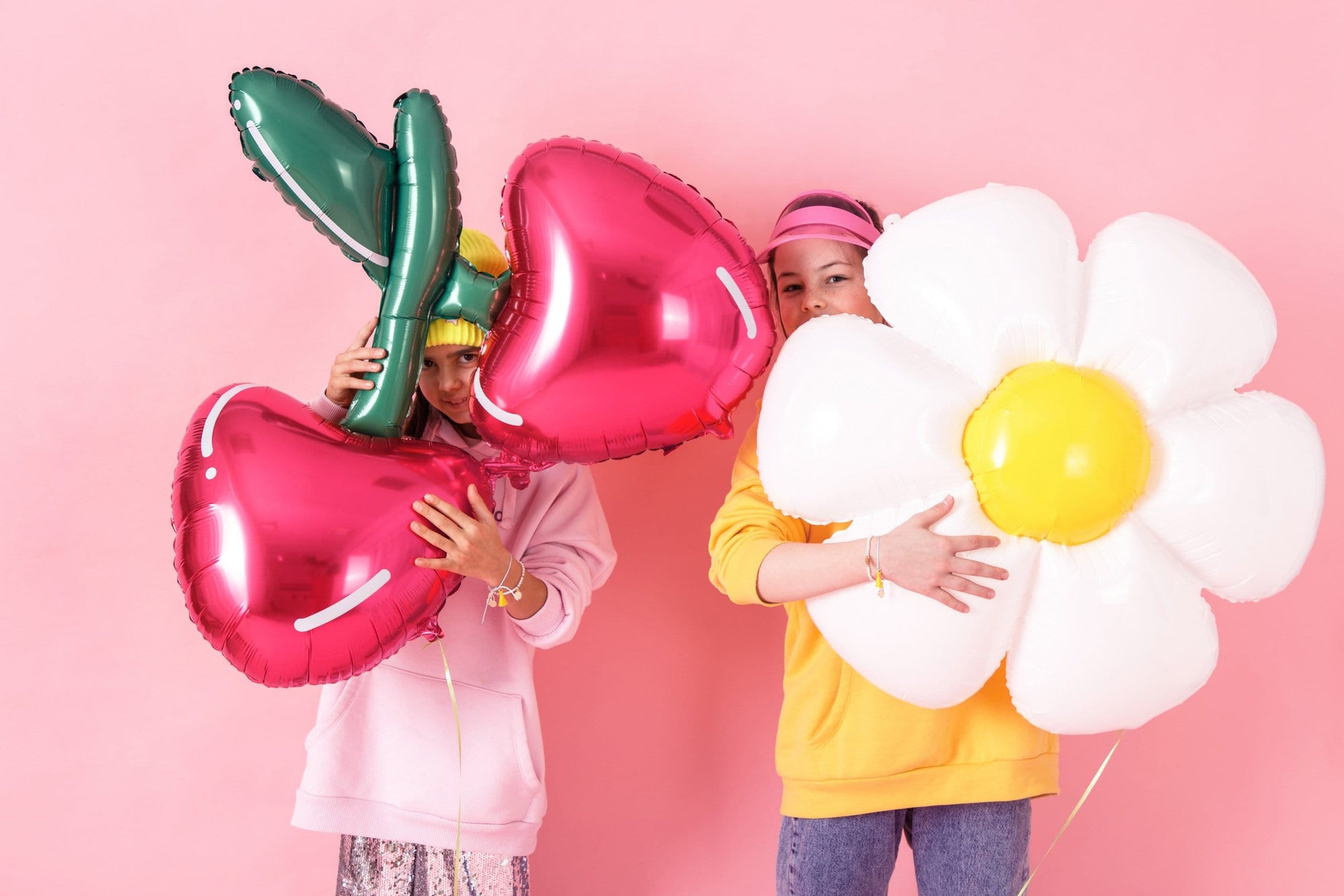Ballon en aluminium cerises