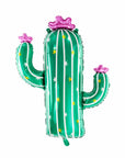 Flowering Cactus Foil Balloon