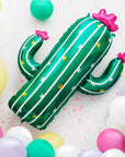Cactus Mylar Balloon