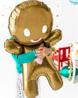 Globo de papel de hombre de jengibre