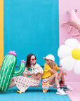 Pink Leopard Foil Balloon